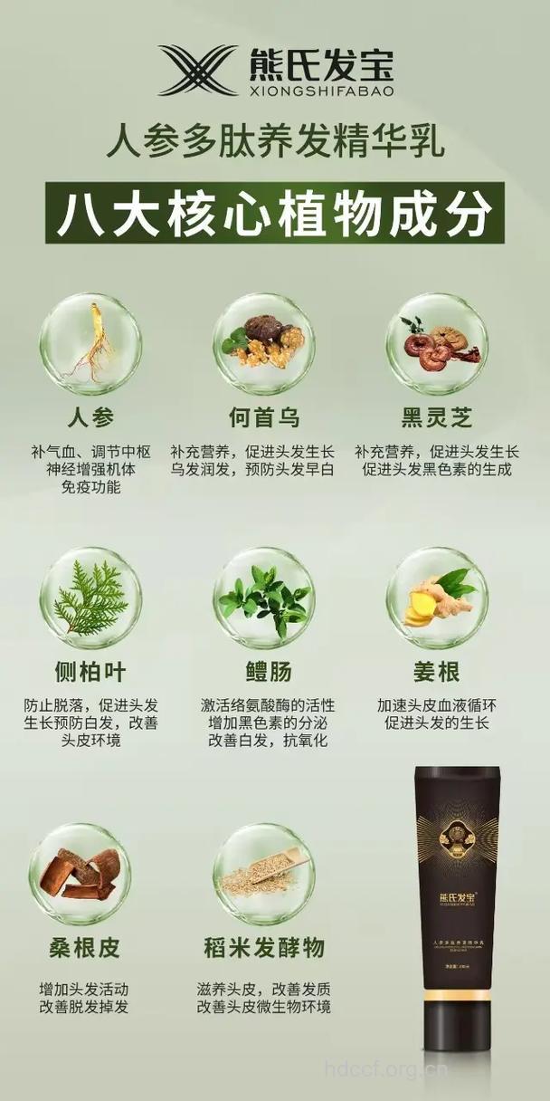 美丽秀发所需的营养成分