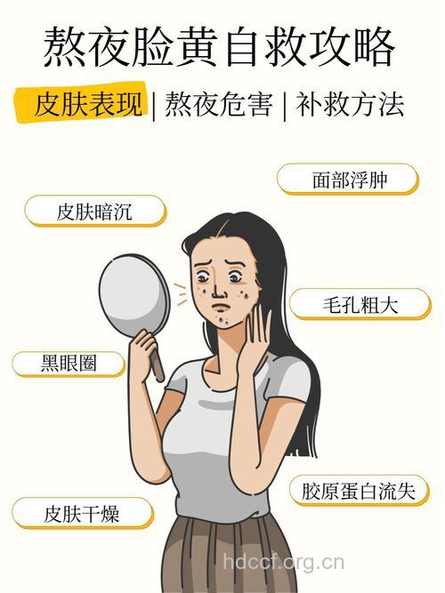 女人熬夜使不得 皮肤受损老得快