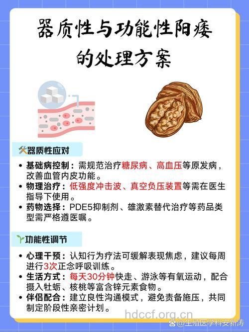功能性阳痿与器质性阳痿的区别