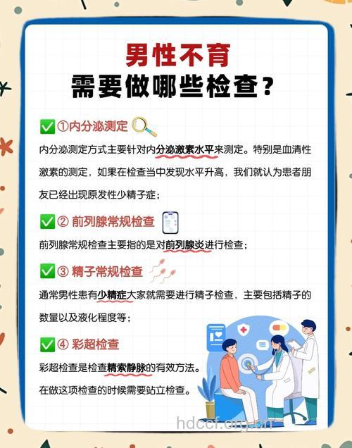 男性不育的检查项目有哪些