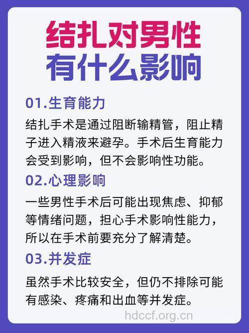 男性结扎会影响性生活吗？