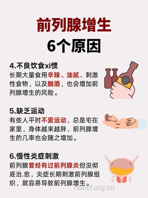 前列腺增生的原因有哪些?