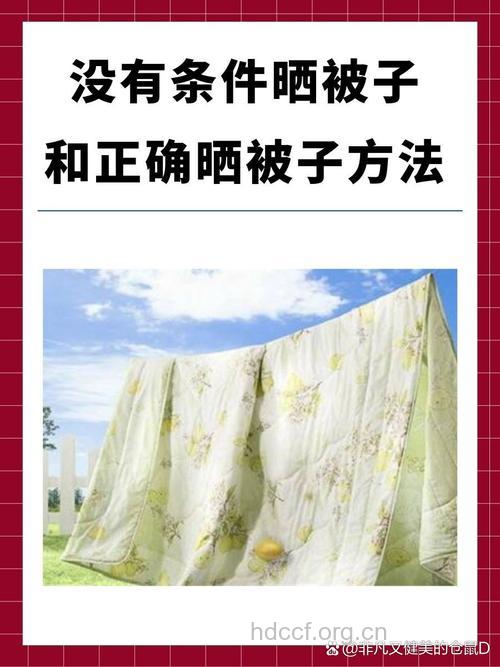 晒被子的学问有哪些