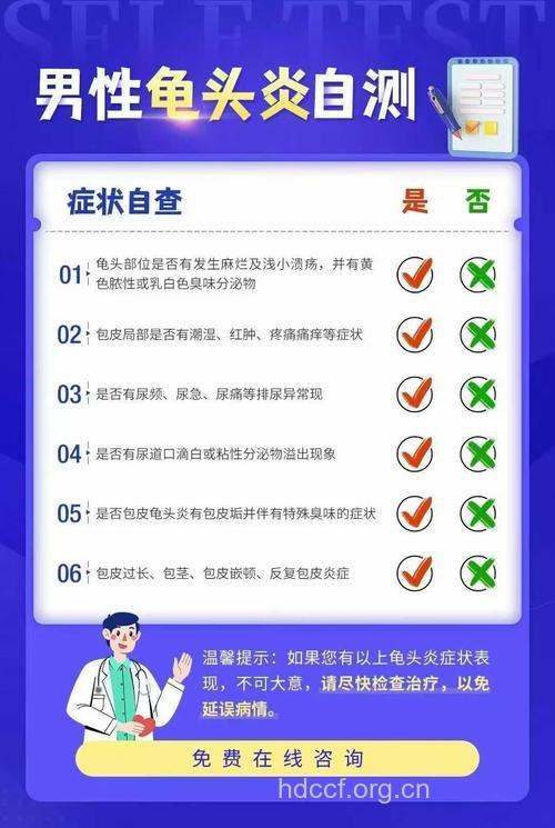 老公龟头炎怎么回事 如何自我检查