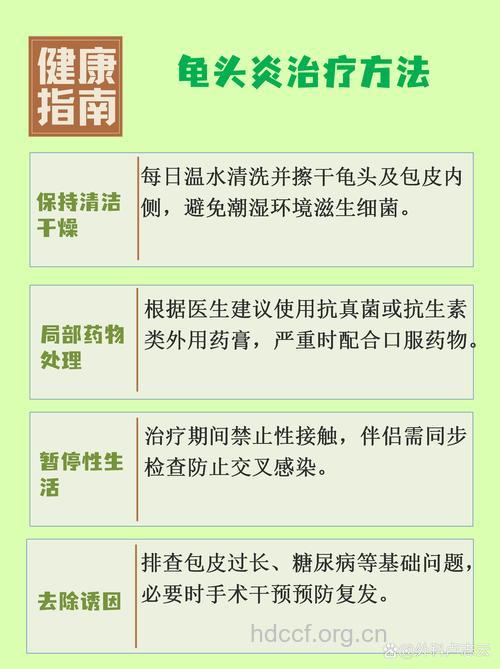 男性包皮龟头炎是怎么护理的