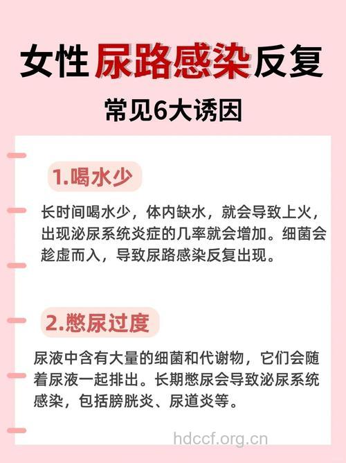 泌尿生殖感染反复发作的原因是什么