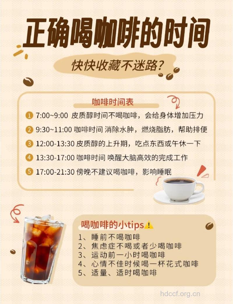 上班族喝咖啡的七个最佳时间点