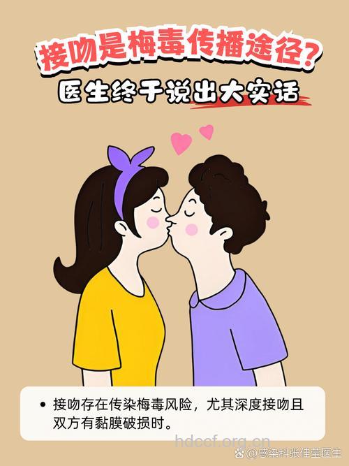 接吻会传染梅毒吗 揭梅毒如何传播