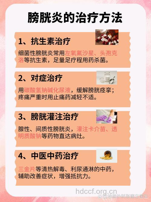 膀胱炎的临床治疗相关介绍