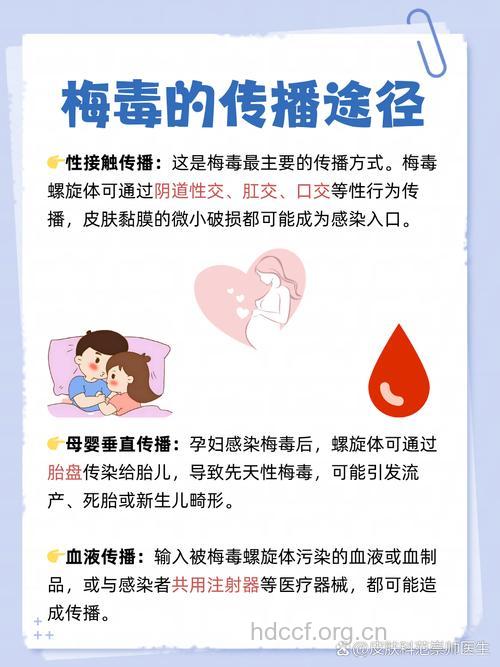 性生活是梅毒的唯一传播方式吗