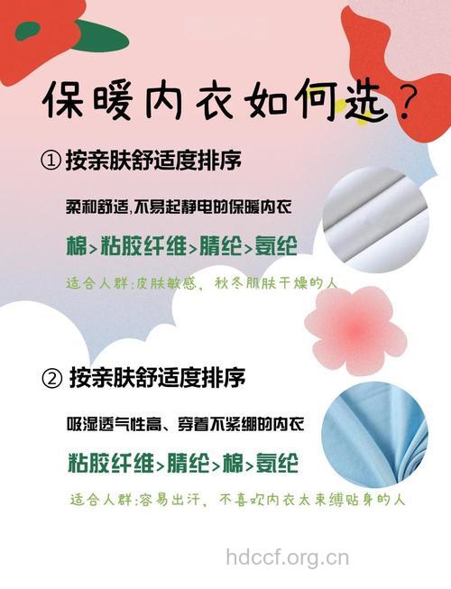 冬季如何挑选保暖内衣 纯棉面料是首选