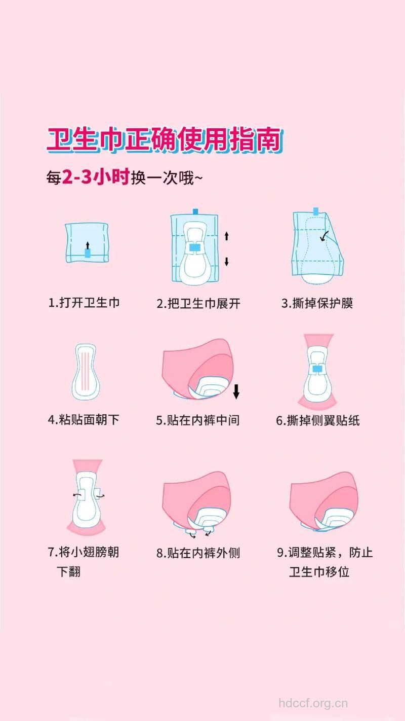 女人卫生巾如何用 不同类型的用法不同