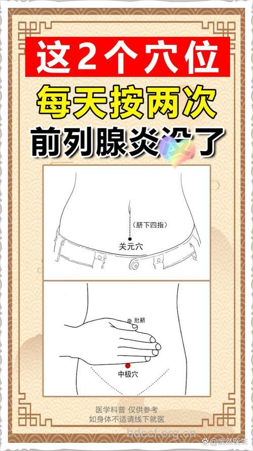 前列腺炎危害大 穴位按摩法可预防