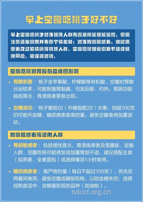 空腹吃桃子好不好