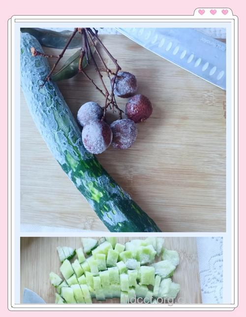 荔枝和黄瓜能一起吃吗