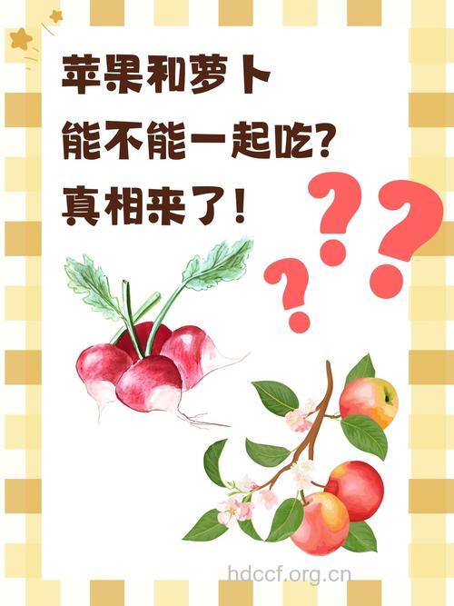 苹果和萝卜能一起吃吗