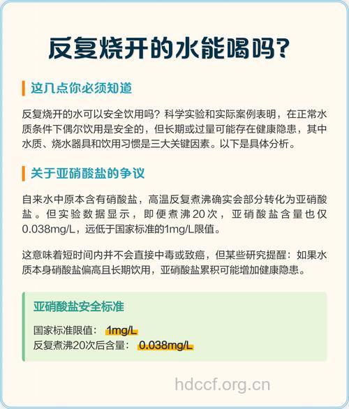 喝反复烧开的水好吗