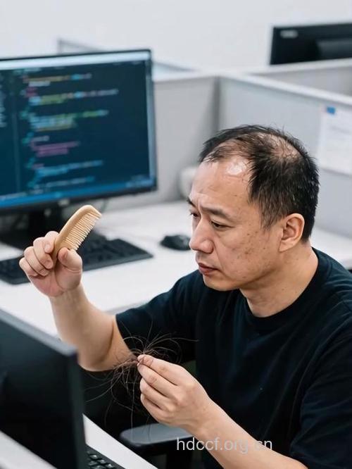 使用电脑时间长的男性易脱发