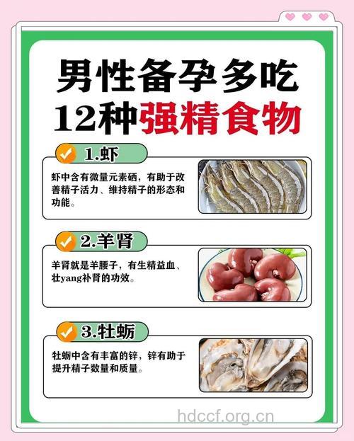 如何补充精子 多吃这7类食物