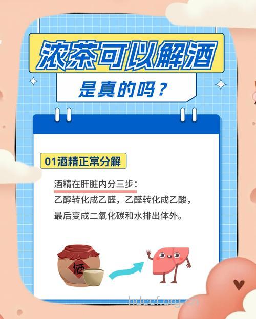 浓茶和醋能解酒吗