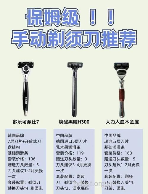 男人如何选择一把好的剃须刀