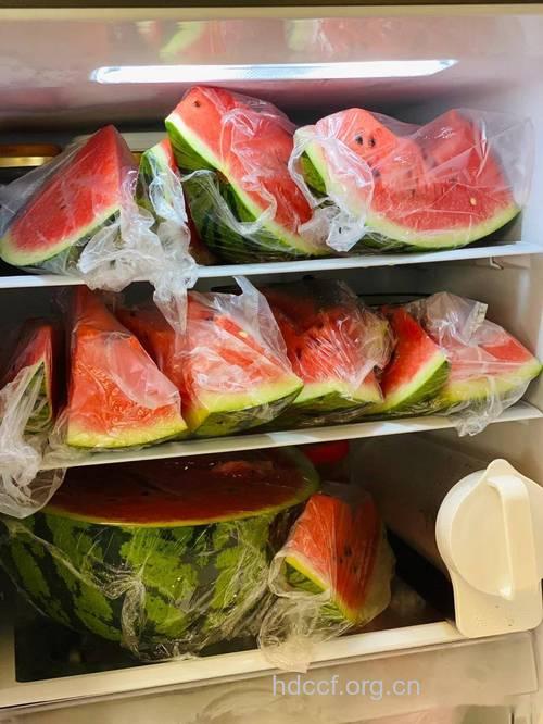 西瓜放入冰箱久冻后拿出来能马上吃吗