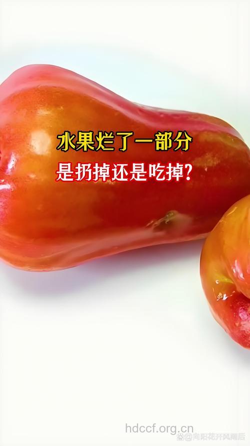水果烂的部分剜掉能再吃吗