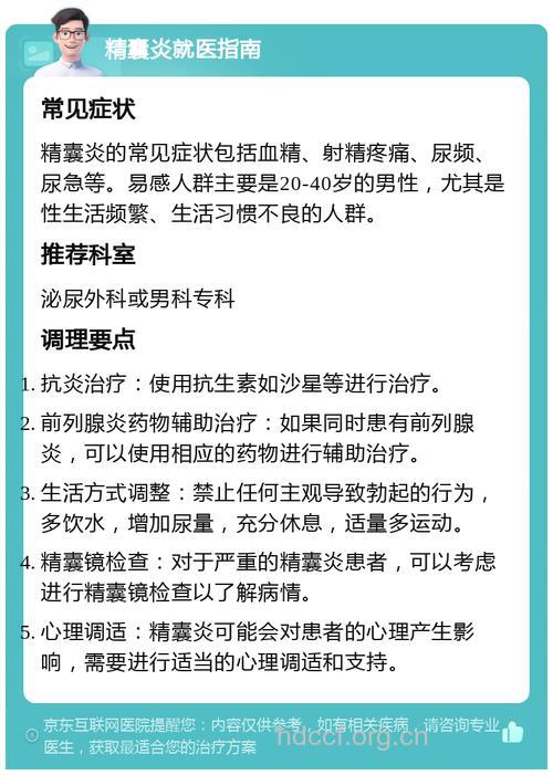 精囊炎的症状有哪些?该怎么有效预防?