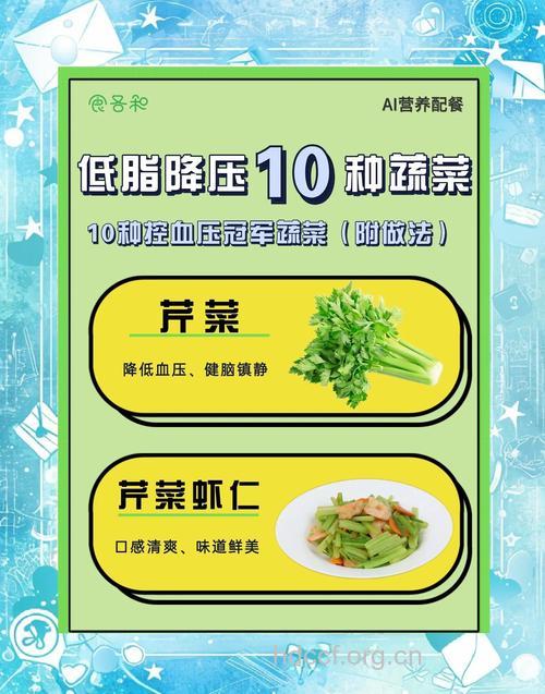 哪些蔬菜有很好降血压的作用