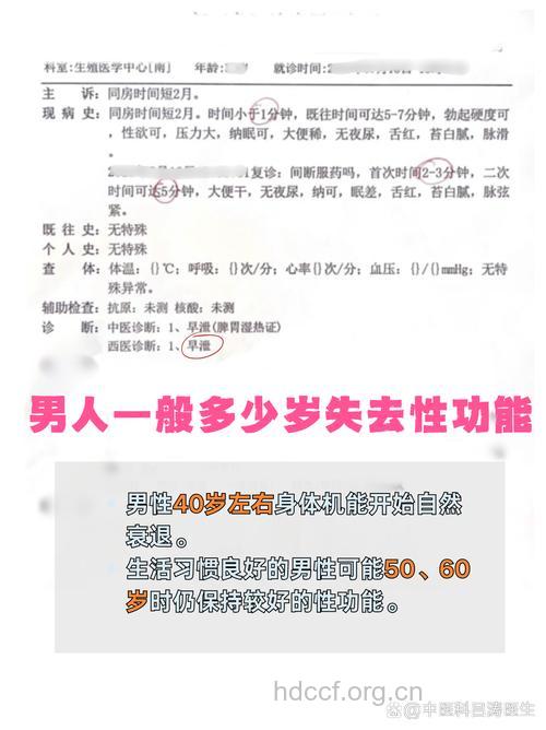 影响男性性功能减退的四大因素