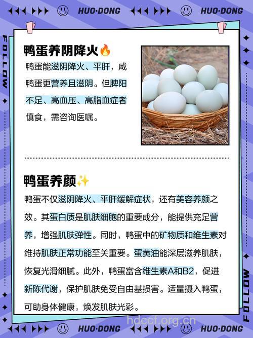 鸭蛋的功效 吃鸭蛋的好处