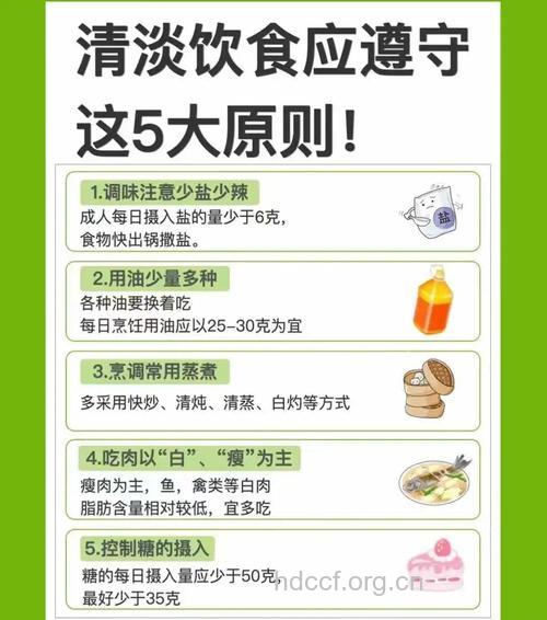 夏季清淡饮食不要走进这些误区