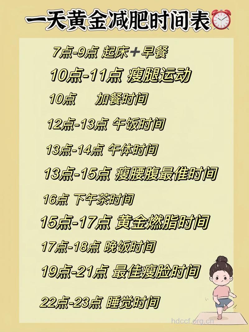 上班族工作忙如何减肥 7个黄金减肥时机这样做