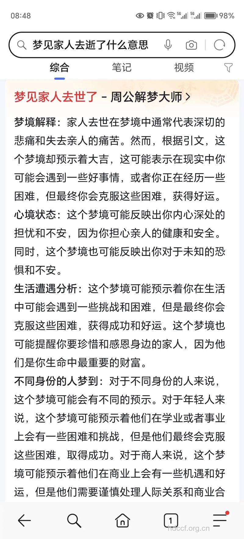 孕妇梦见死去的人是什么意思