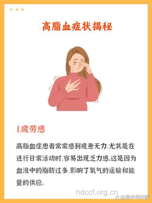 高血脂发病时有哪些早期信号