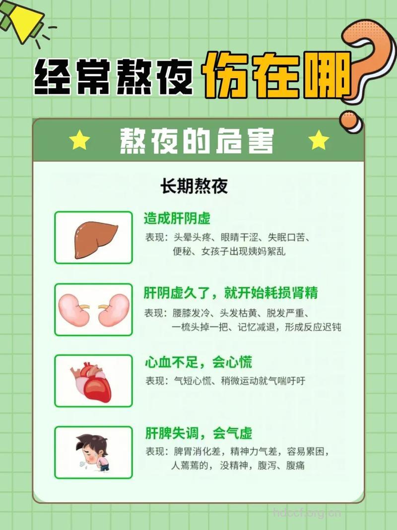 经常熬夜如何做好自我保健