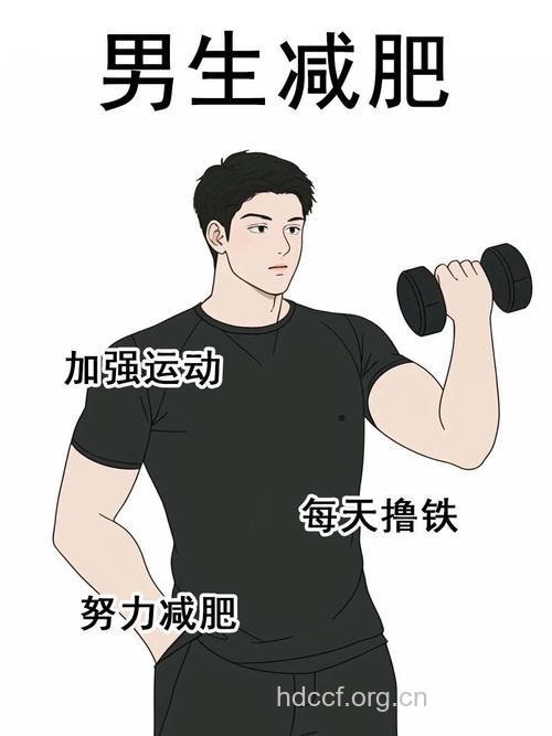 男人减肥也要健康有度