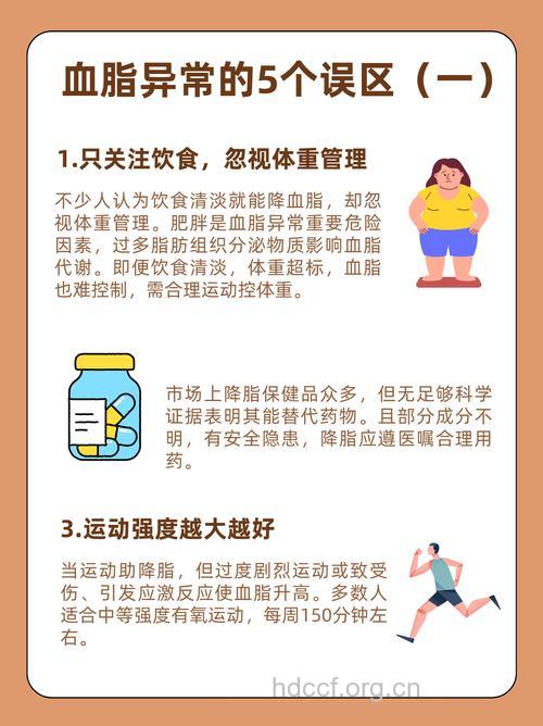 高血脂患者要警惕几个重要误区