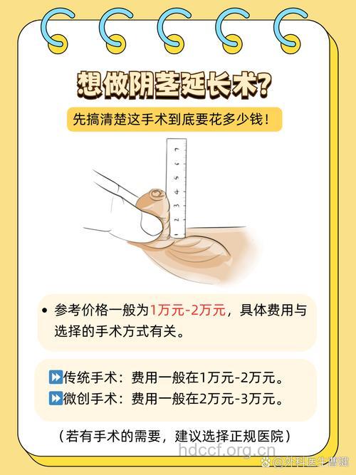 做阴茎延长手术能让阴茎延长多少？