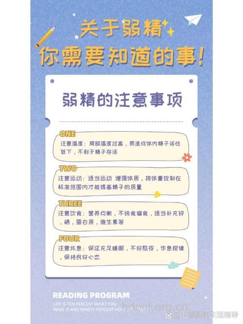 关于弱精症的6个常见预防方法
