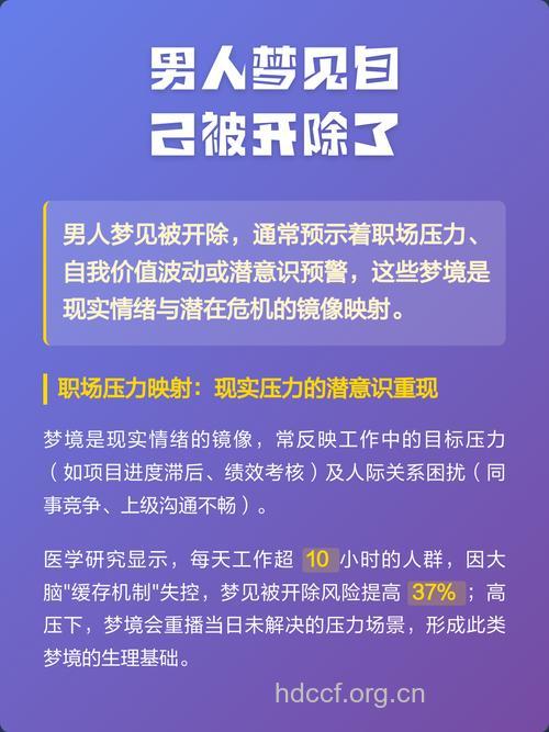 做梦梦见被开除是什么意思