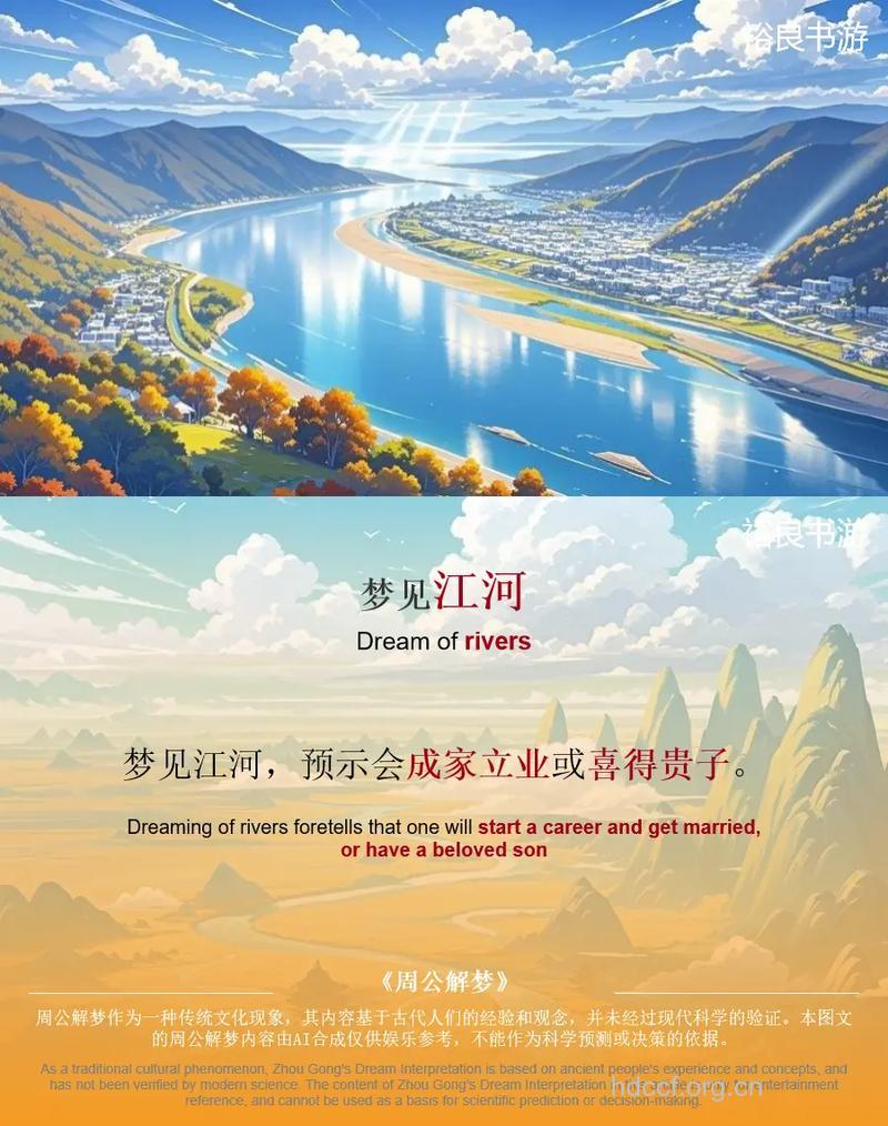 做梦梦见江河是什么意思