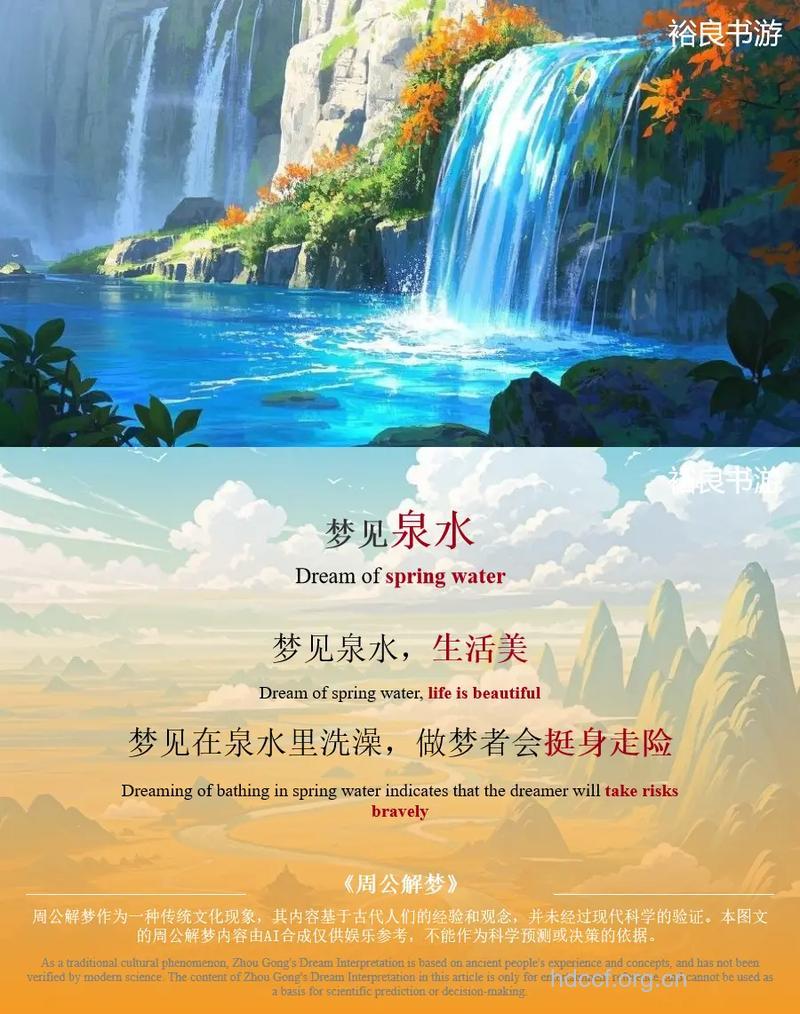 解梦大全之梦见泉水是什么意思