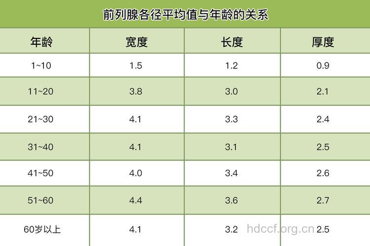 身高与前列腺的关系