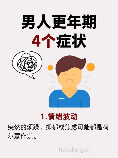 男人更年期的表现