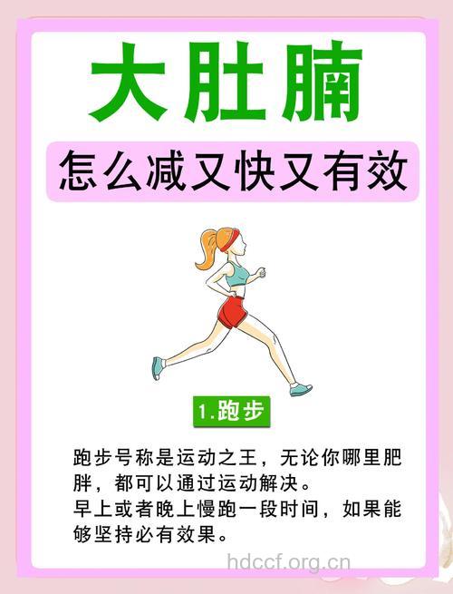 减掉大肚子的最佳方法