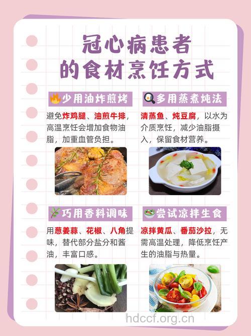 冠心病常见的饮食禁忌