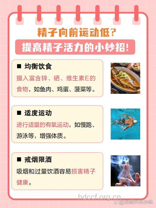 提高精子活性注意六方面