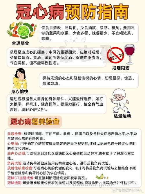 预防冠心病的方法有哪些呢