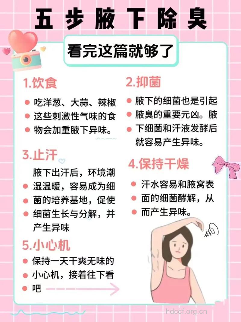 怎样去除烦人的狐臭